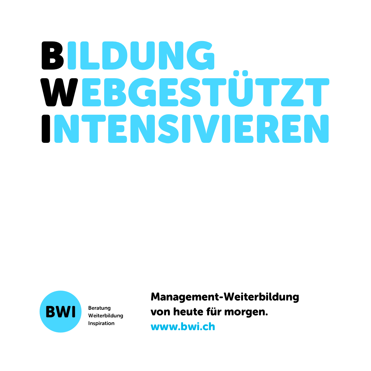 Nachhaltiges Konzept für typografische Kampagnen